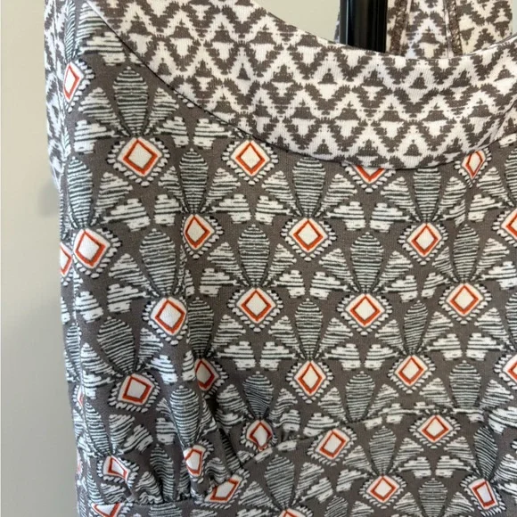 prAna Cali Dress Moonrock Geometric Racerback Athletic Dress (XS) - Picture 3 of 9